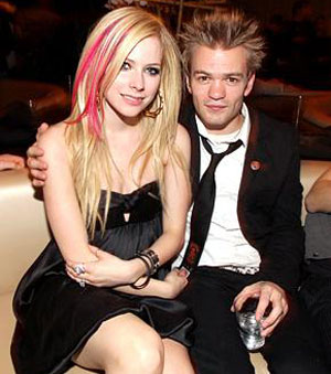 separazione 2009 avril lavigne e deryck whibley