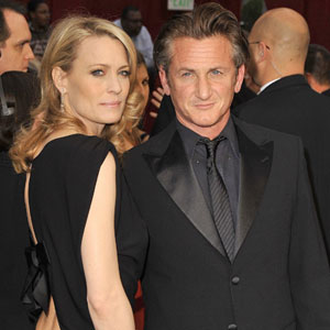 separazione 2009 sean penn e la sua moglie robin wright penn